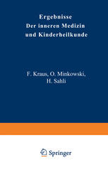 Ergebnisse der Inneren Medizin und Kinderheilkunde : Vierzehnter Band