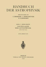 Grundlagen der Astrophysik Zweiter Teil II