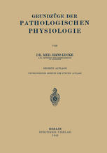 Grundzüge der Pathologischen Physiologie