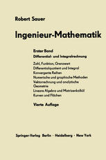 Ingenieur-Mathematik : Erster Band Differential- und Integralrechnung.