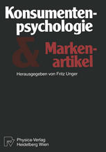 Konsumentenpsychologie und Markenartikel