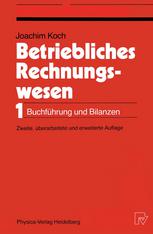 Betriebliches Rechnungswesen 1 &lt;Emphasis Type="Italic"&gt;Buchführung und Bilanzen&lt;/Emphasis&gt;