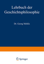 Lehrbuch der Geschichtsphilosophie