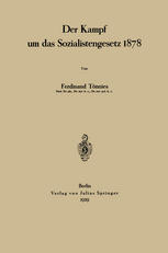 Der Kampf um das Sozialistengesetz 1878