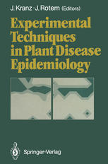 Experimental Techniques in Plant Disease Epidemiology