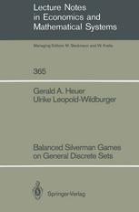 Balanced Silverman Games on General Discrete Sets