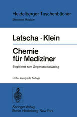 Chemie für Mediziner Begleittext zum Gegenstandskatalog für die Fächer der Ärztlichen Vorprüfung