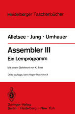 Assembler III : Ein Lernprogramm