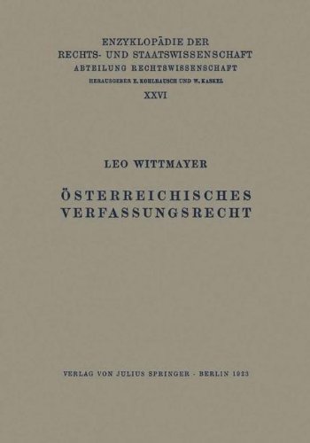 Österreichisches Verfassungsrecht