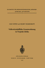 Volkswirtschaftliche Gesamtrechnung in Tropisch-Afrika