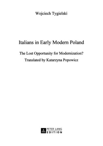 Italians in Early Modern Poland