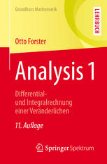 Analysis 1 : Differential- und Integralrechnung einer Veränderlichen