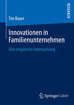 Innovationen in Familienunternehmen eine empirische Untersuchung