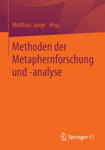 Methoden Der Metaphernforschung Und -Analyse