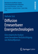 Diffusion Erneuerbarer Energietechnologien : eine empirische Analyse unter besonderer Berücksichtigung von Rohstoffpreisen