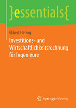 Investitions- und Wirtschaftlichkeitsrechnung für Ingenieure