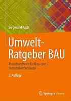 Umwelt-Ratgeber Bau