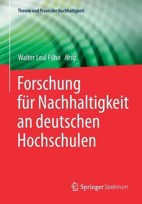 Forschung Fur Nachhaltigkeit an Deutschen Hochschulen