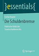 Die Schuldenbremse