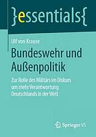 Bundeswehr Und Aussenpolitik