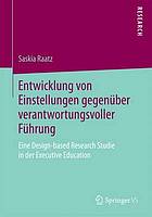 Entwicklung Von Einstellungen Gegenuber Verantwortungsvoller Fuhrung