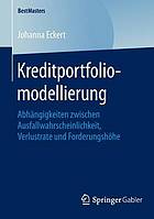 Kreditportfoliomodellierung