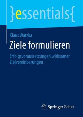 Ziele Formulieren