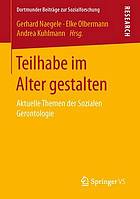 Teilhabe Im Alter Gestalten