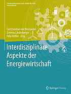Interdisziplinare Aspekte Der Energiewirtschaft