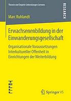 Erwachsenenbildung in Der Einwanderungsgesellschaft