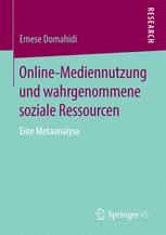 Online-Mediennutzung und wahrgenommene soziale Ressourcen : Eine Metaanalyse