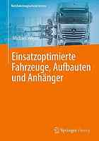 Einsatzoptimierte Fahrzeuge, Aufbauten Und Anh�nger