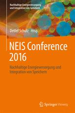 NEIS Conference 2016 : Nachhaltige Energieversorgung und Integration von Speichern