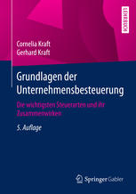 Grundlagen der Unternehmensbesteuerung Die wichtigsten Steuerarten und ihr Zusammenwirken