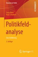 Politikfeldanalyse Eine Einführung
