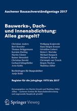 Bauwerks-, Dach- und Innenabdichtung: Alles geregelt?