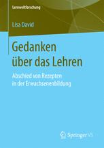 Gedanken über das Lehren Abschied von Rezepten in der Erwachsenenbildung