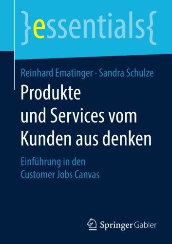 Produkte und Services vom Kunden aus denken Einführung in den Customer Jobs Canvas