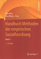 Handbuch Methoden der empirischen Sozialforschung Band 1