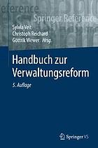 HANDBUCH ZUR VERWALTUNGSREFORM.