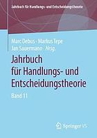 Jahrbuch F�r Handlungs- Und Entscheidungstheorie