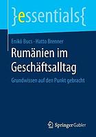 Rum�nien Im Gesch�ftsalltag