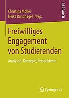 Freiwilliges Engagement Von Studierenden