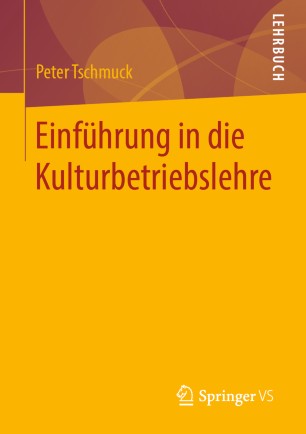 Einführung in die Kulturbetriebslehre