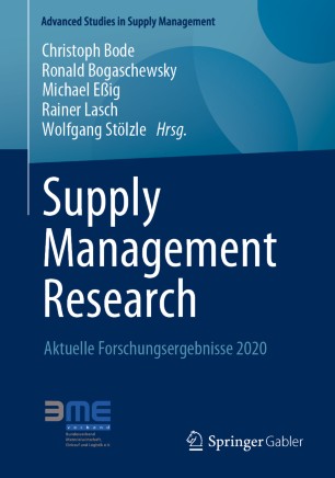 Supply Management Research Aktuelle Forschungsergebnisse 2020