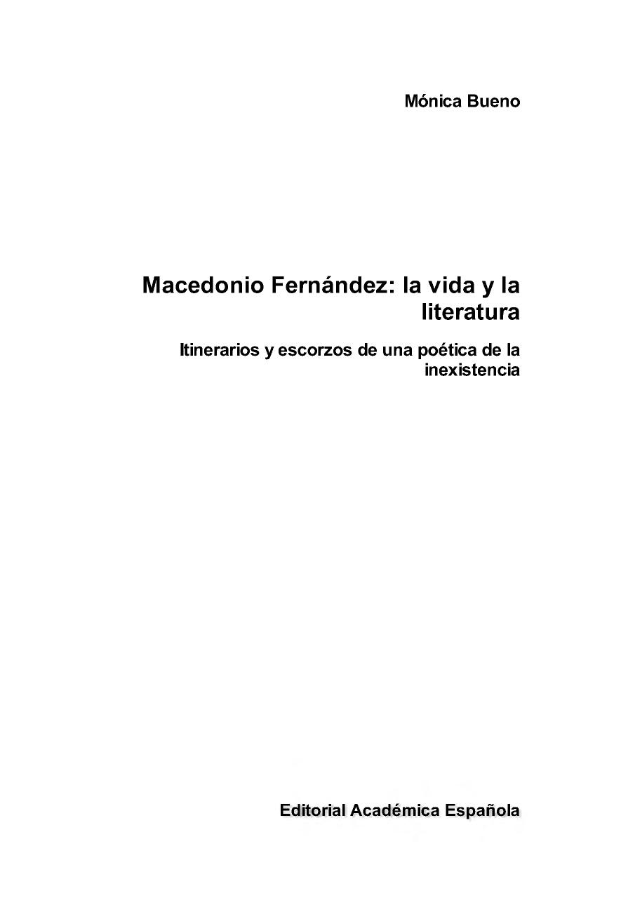 Macedonio Fernandez