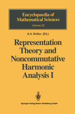 Representation Theory and Noncommutative Harmonic Analysis I : Fundamental Concepts. Representations of Virasoro and Affine Algebras