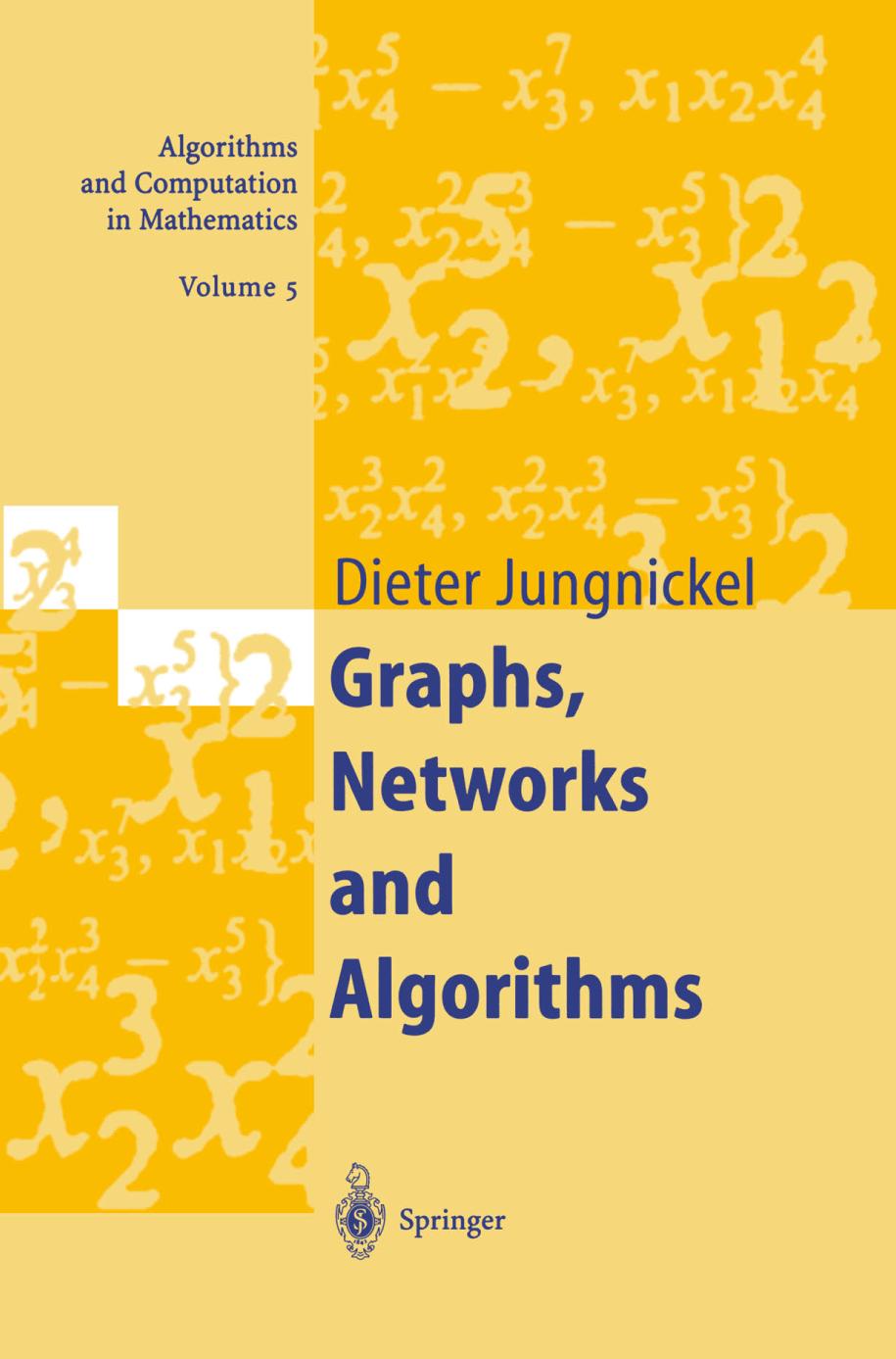 Graphs, networks, and algorithms