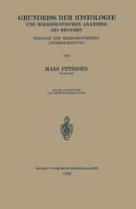 Grundriss der Histologie und Mikroskopischen Anatomie des Menschen : Biologie der Mikroskopischen Grössenordnung.