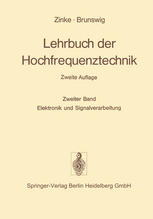 Lehrbuch der Hochfrequenztechnik : Zweiter Band Elektronik und Signalverarbeitung